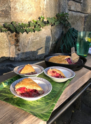 Reappearance of the divine Country Rhubarb Cake