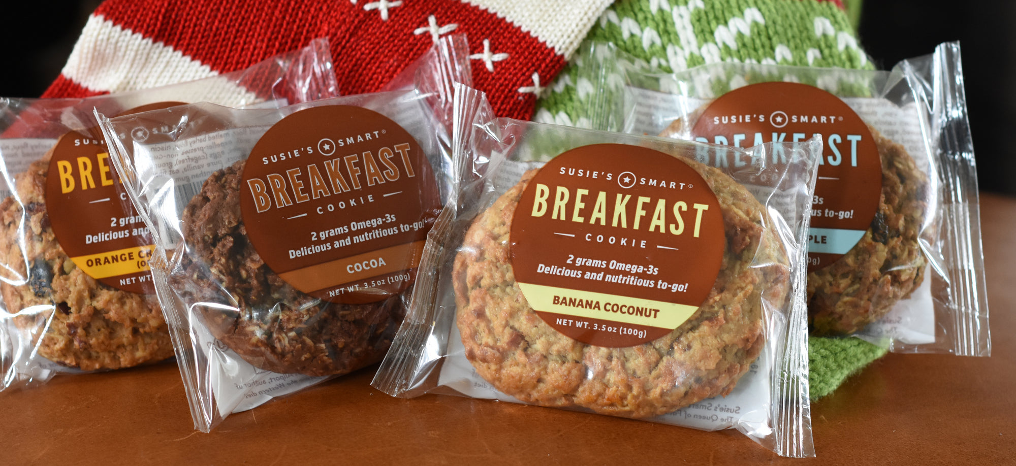Order Susie's Smart Cookies by December 16th to guarantee Xmas delivery. Sale ends 12/31.
