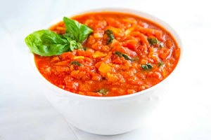 Tomato and Carrot Marinara Sauce -- with a few changes to make it high in Omega-3s
