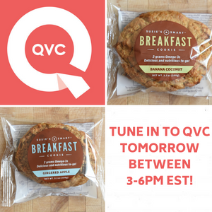 Susie's Smart Breakfast cookies on QVC!!