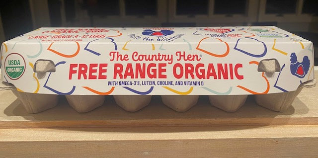 The Country Hen is now selling their eggs by the Dozen